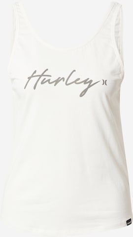 Hurley Sport top 'OCEANCARE' - bézs: elől