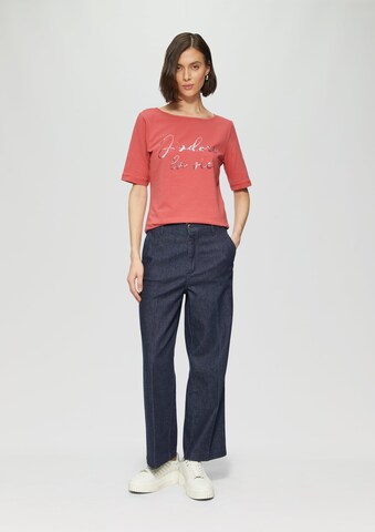 T-shirt s.Oliver BLACK LABEL en rose