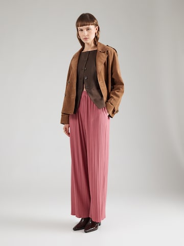 Samsøe Samsøe - Loosefit Calças em rosa