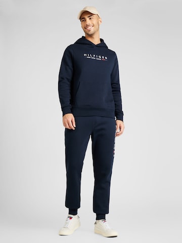 TOMMY HILFIGER Joggingpak in Blauw: voorkant