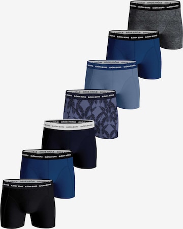 BJÖRN BORG Boxershorts in Blauw: voorkant