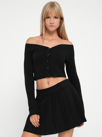 GAP Strickjacke 'CASHSOFT' in Schwarz