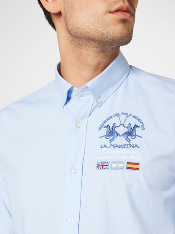 Regular fit Camicia di La Martina in blu