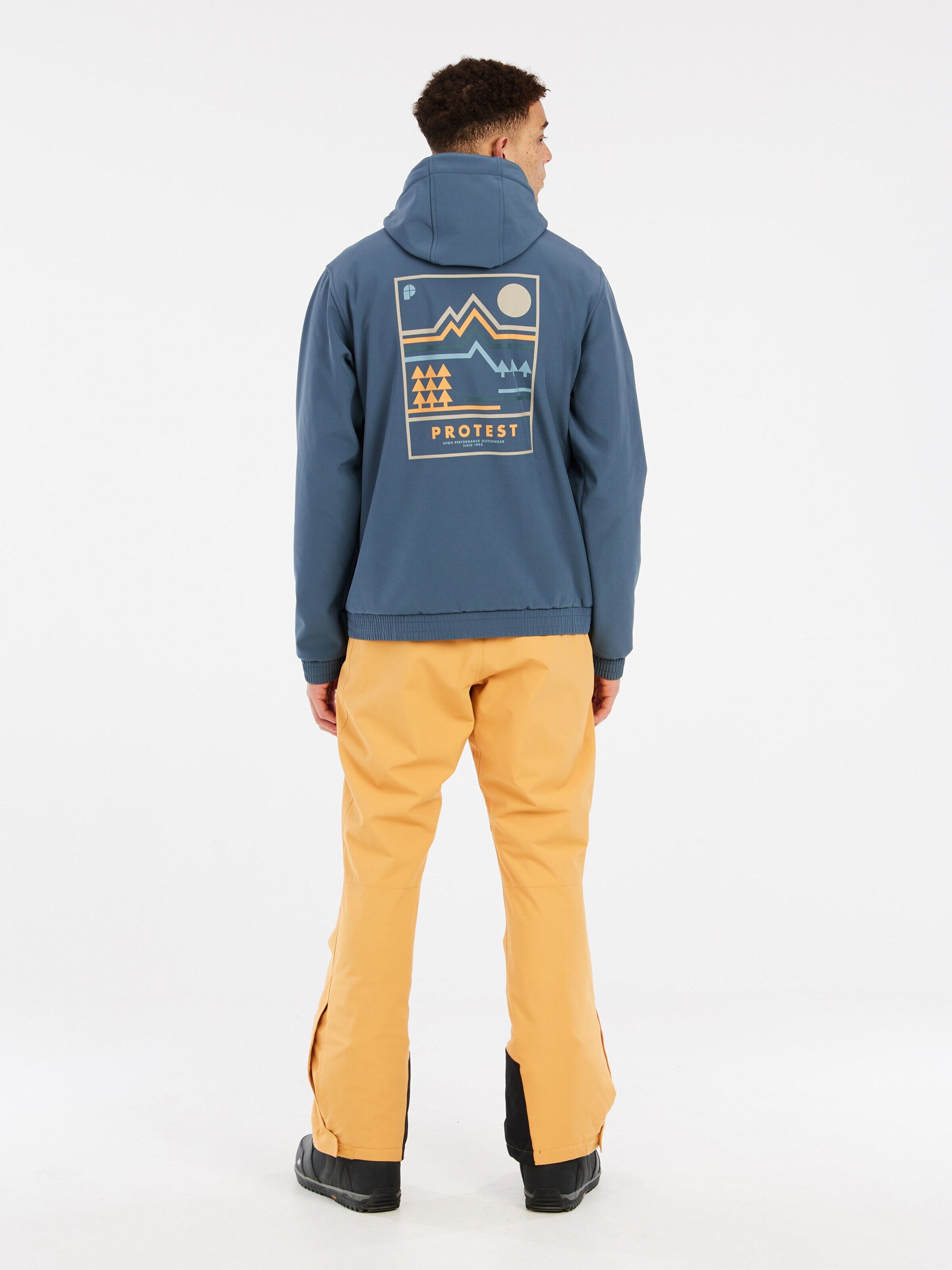 PROTEST Sportjas 'PRTGALAXY' in Blauw