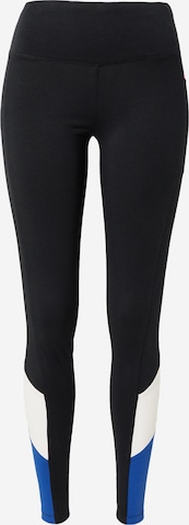 ESPRIT - Skinny Pantalón deportivo en negro: frente