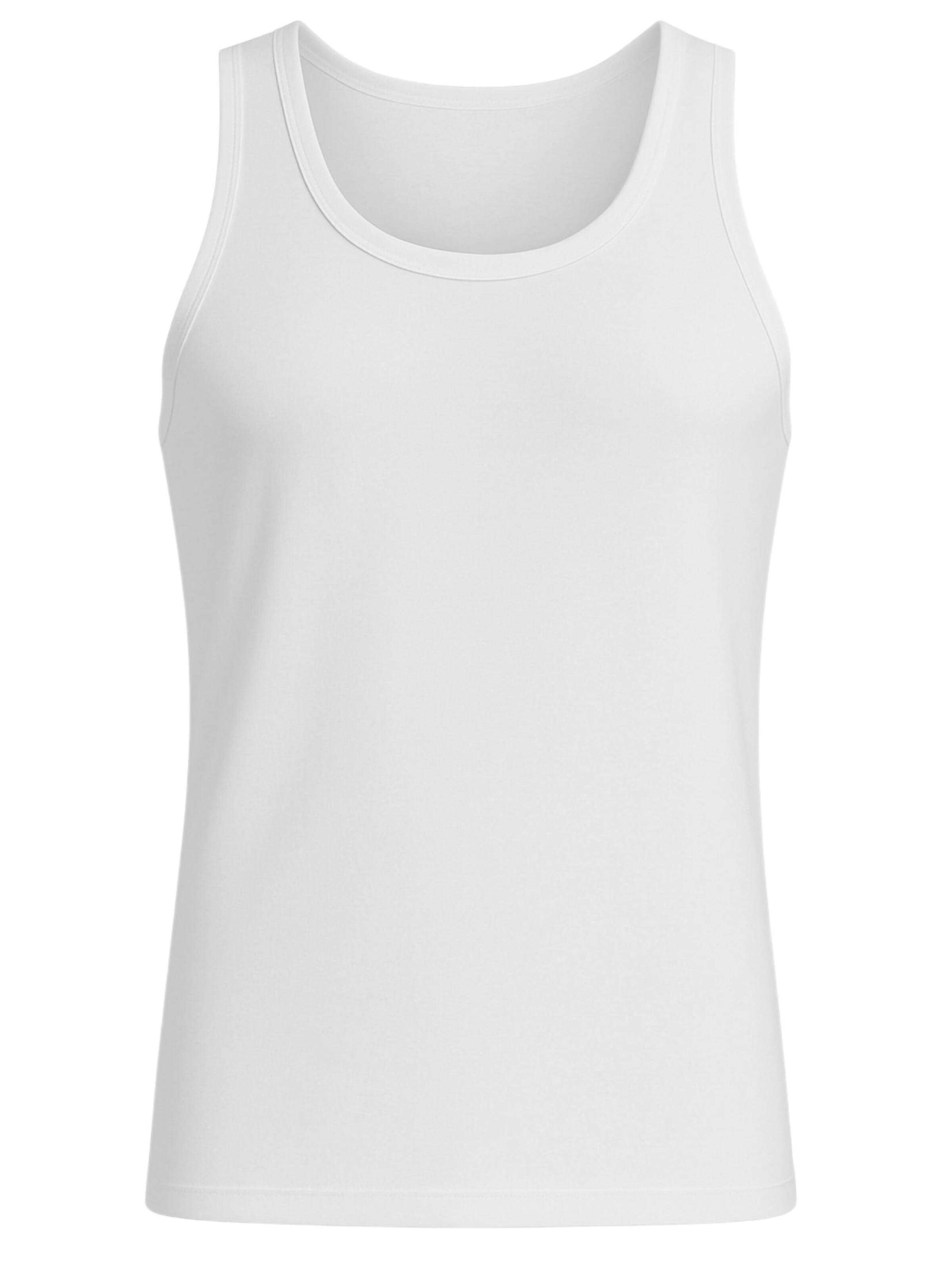 fashionshowcase Undershirt 'BasicPack' in White: front