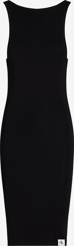 Calvin Klein Jeans Knitted dress in Black: front