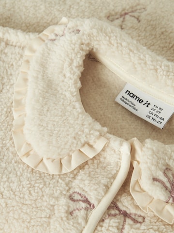 NAME IT - Chaqueta polar en beige