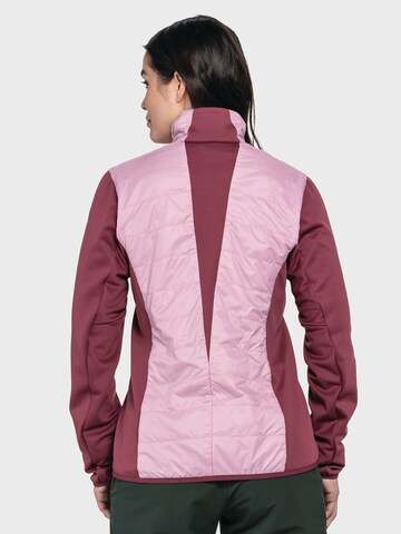 Schöffel Functionele fleece jas 'Cascata WMS' in Roze