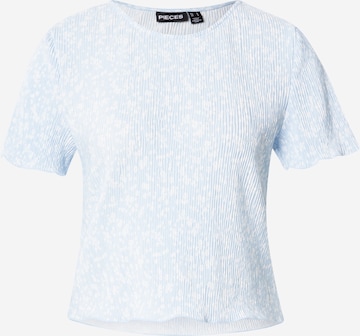 PIECES Paita 'PCFLORA' värissä sininen: etupuoli