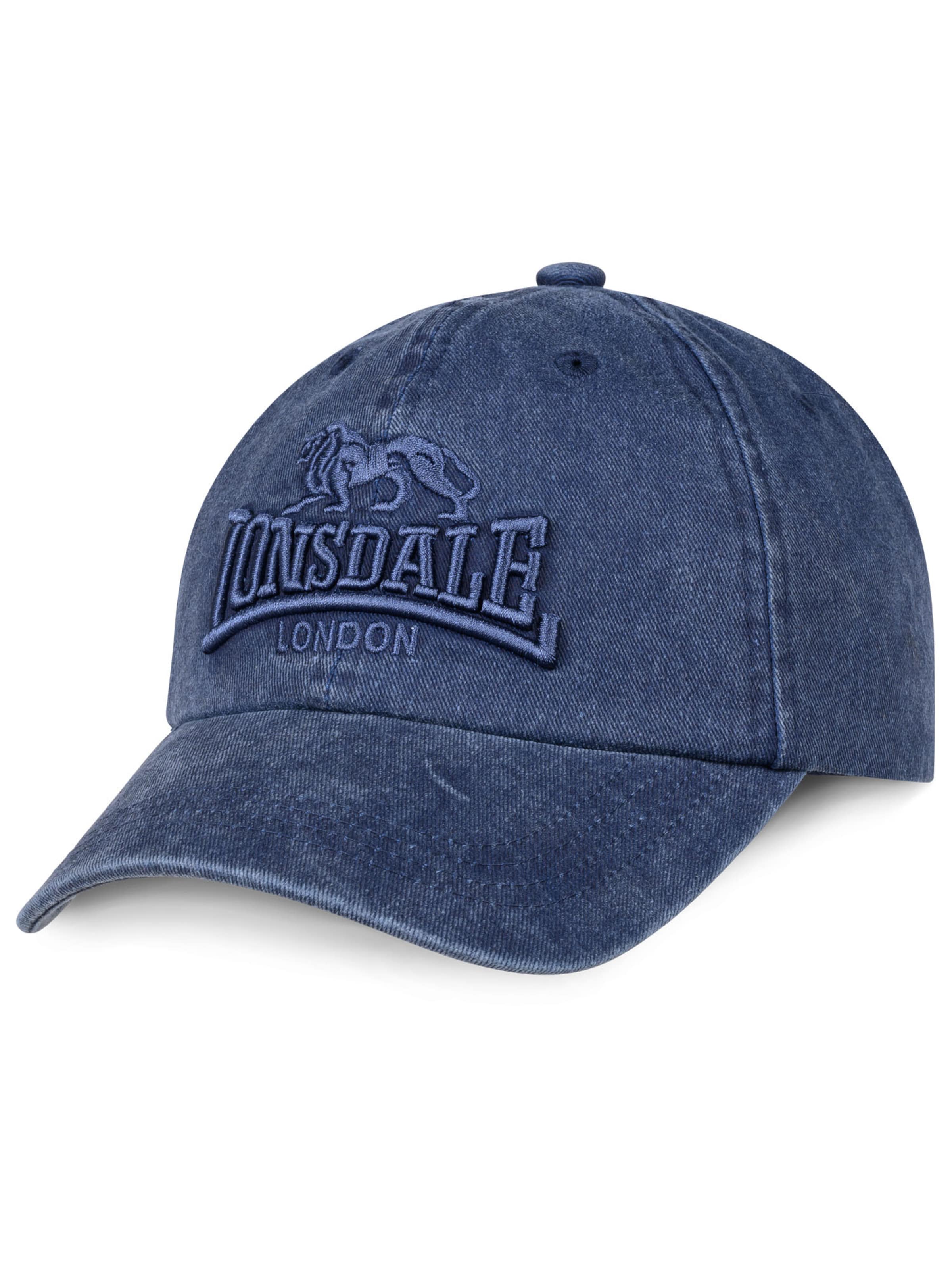 Casquette 'EASTBURN' LONSDALE en bleu : devant