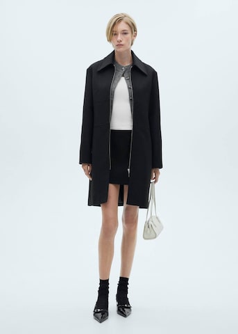 MANGO Between-Seasons Coat 'Dilly' in Black