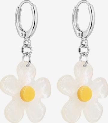 Fräulein Wunder Earrings 'Daisy' in Silver: front
