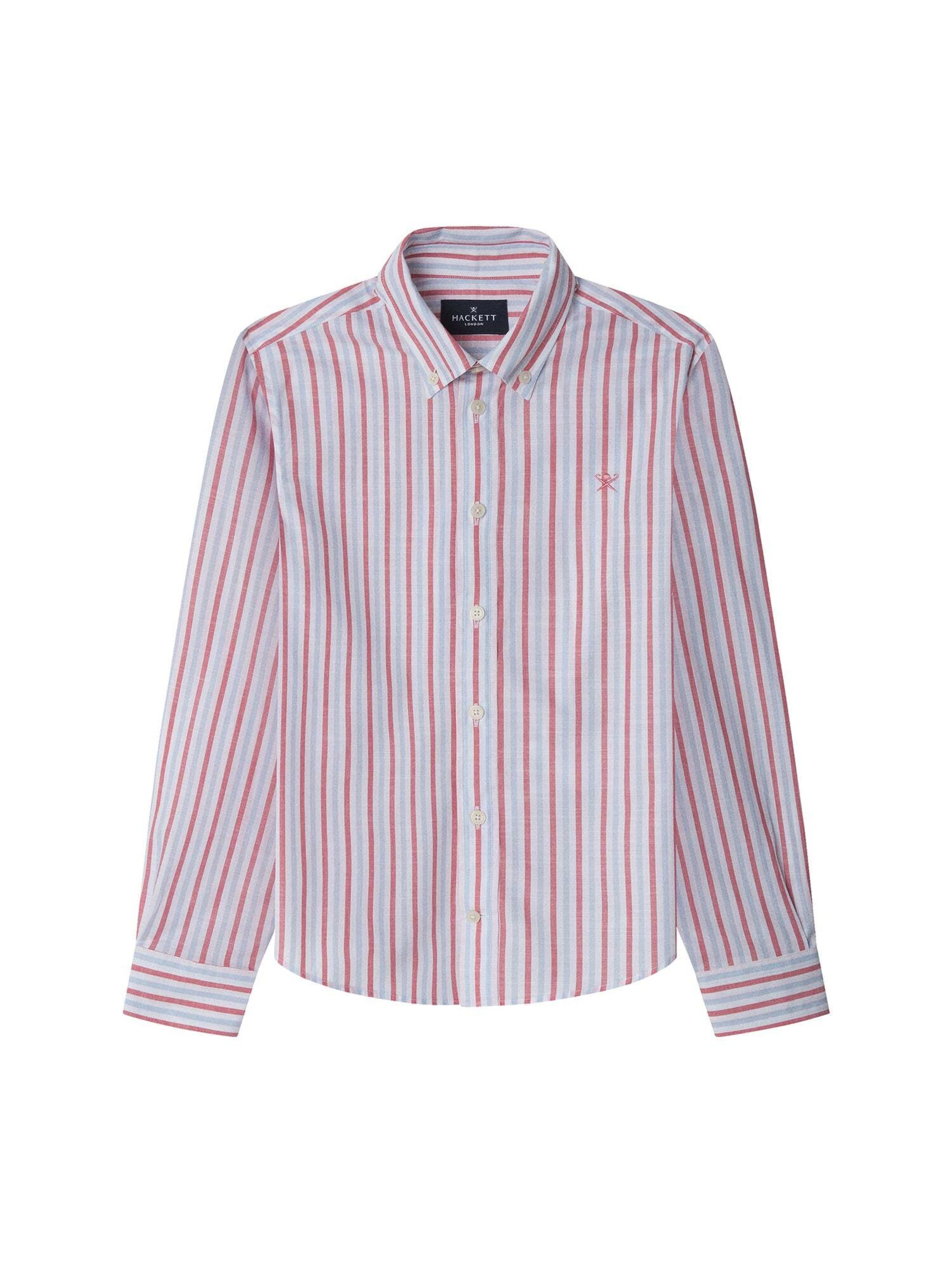 Hackett London Regular fit Overhemd in Roze: voorkant