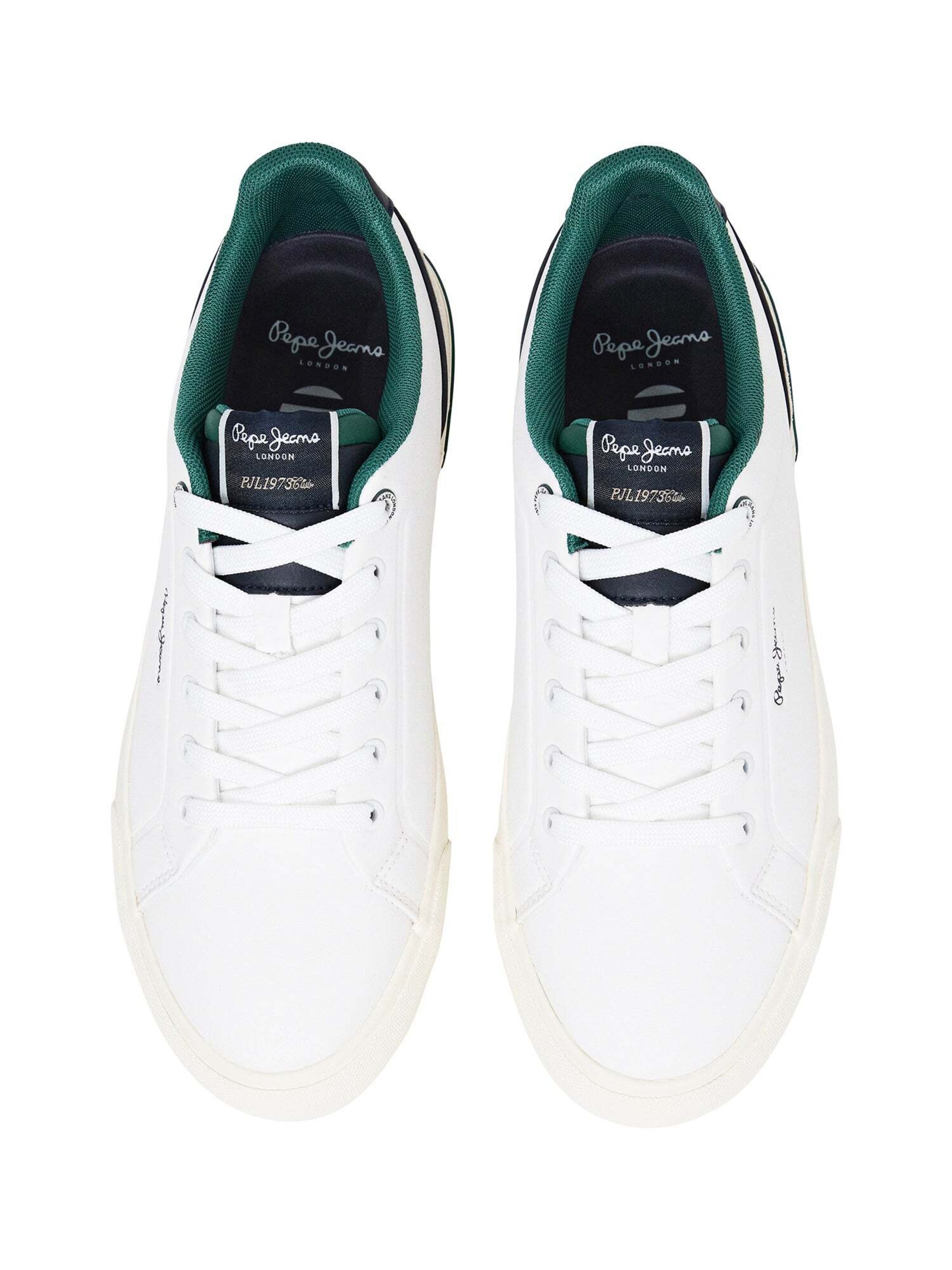 Baskets basses 'KENTON CAMPUS M' Pepe Jeans en blanc