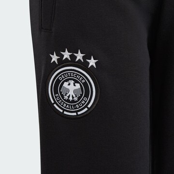 ADIDAS PERFORMANCE Slimfit Sportbroek 'Germany' in Zwart