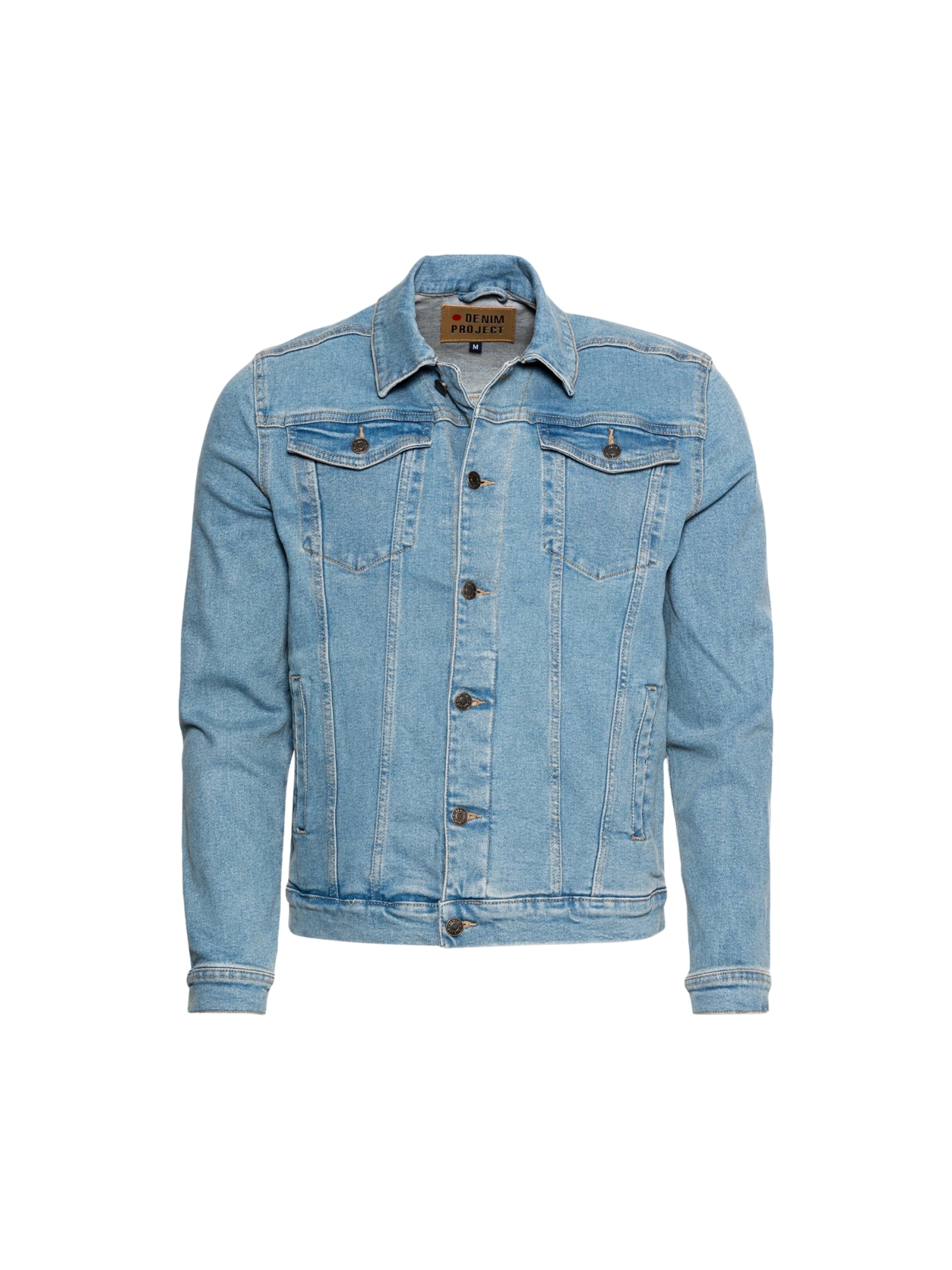 Denim Project Overgangsjakke ' DP Kash ' i blå: forside