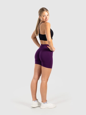 Smilodox Slimfit Sportbroek 'Phelia' in Lila