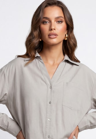 faina - Blusa em cinzento
