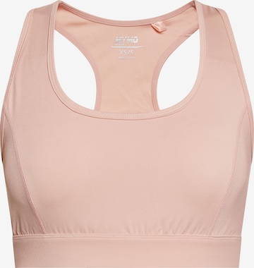 myMo ATHLSR Bralette Sports Bra in Pink: front