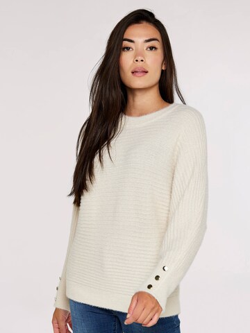 Pull-over Apricot en beige : devant