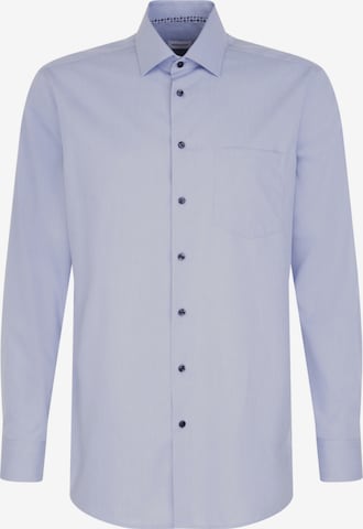 SEIDENSTICKER Regular fit Zakelijk overhemd 'Smart Essentials' in Blauw: voorkant