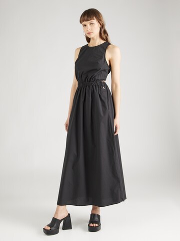 Robe 'GALENAALF' ECOALF en noir : devant