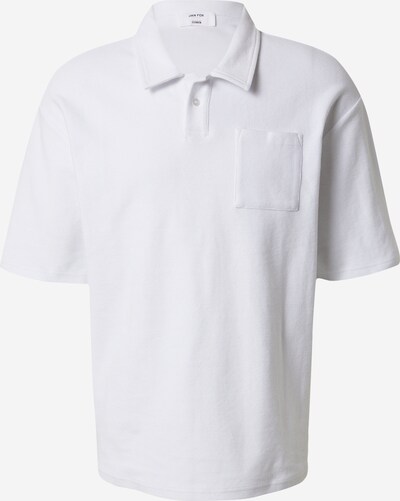 DAN FOX APPAREL Shirt 'Justin' in de kleur Wit, Productweergave