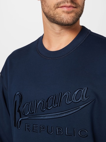 Sweat-shirt Banana Republic en bleu