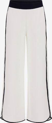 GUESS Wide leg Pants in White: front