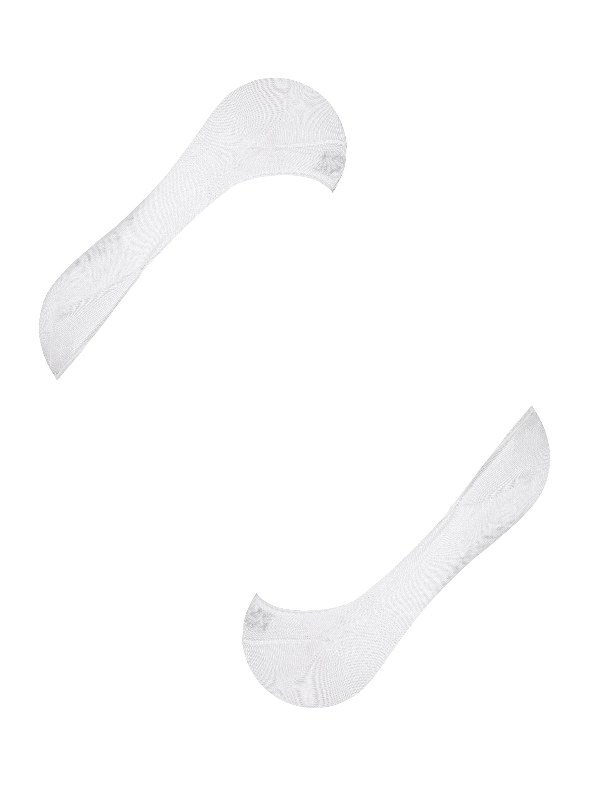 FALKE Füßlinge 'Step Medium Cut Box'‌‌‌‌‌‌‌‌ in Weiß