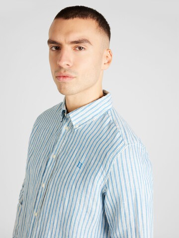 Coupe regular Chemise 'Kristian' Les Deux en bleu