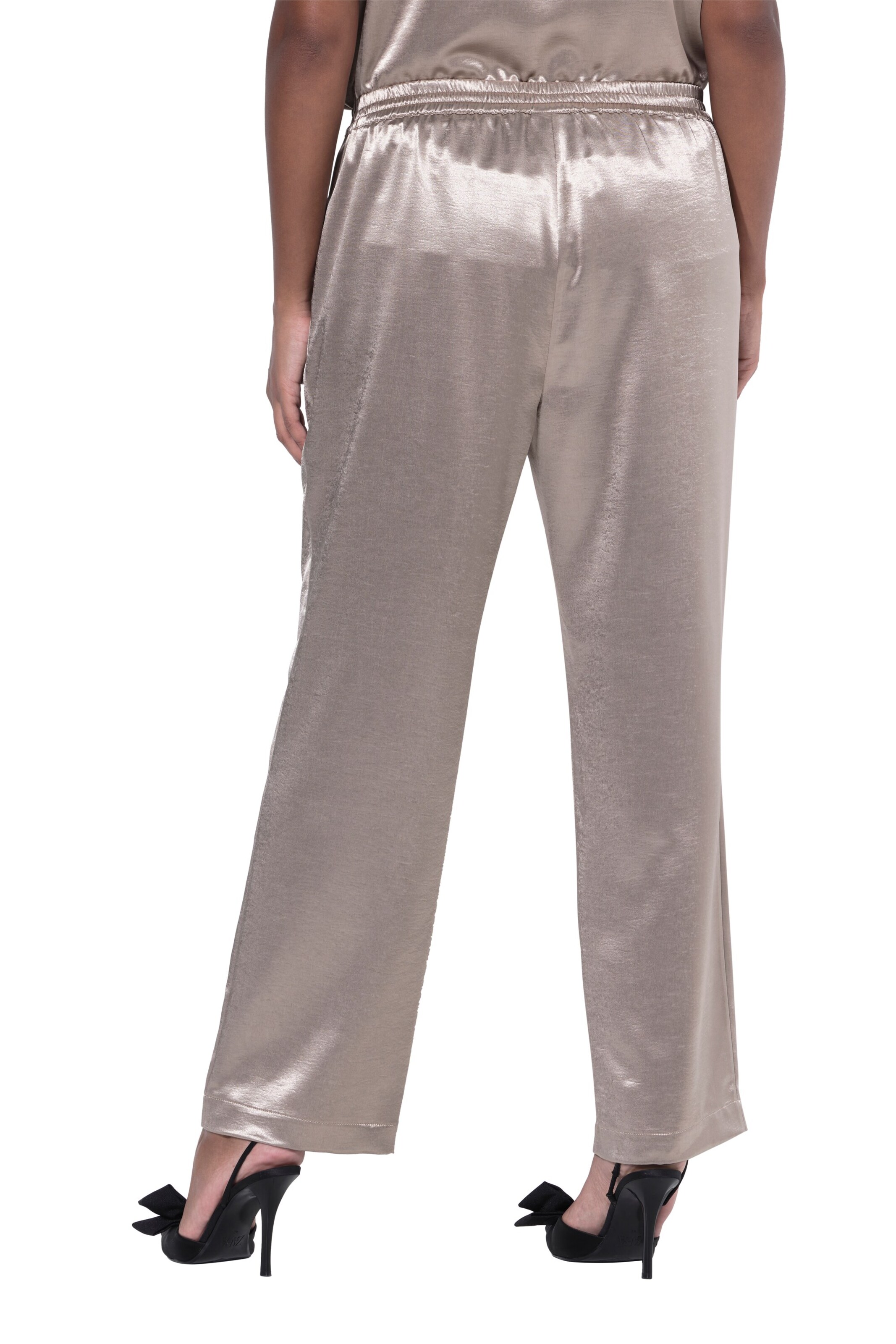 Ulla Popken Regular Pants in Gold