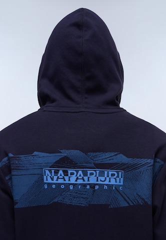 NAPAPIJRI - Sudadera con cremallera 'B-Vanni' en azul