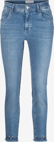 Angels Slimfit Jeans 'ORNELLA FRINGE SEQUIN' in Blau: predná strana