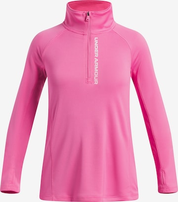 UNDER ARMOUR Functioneel shirt 'Branded' in Roze: voorkant