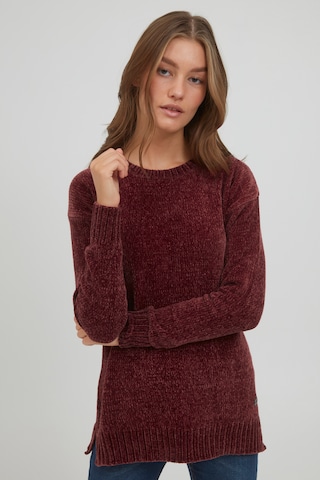 Oxmo Pullover 'Elvina' in Rot: predná strana