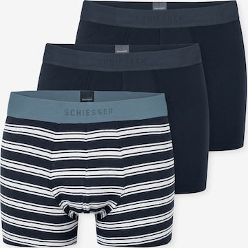 SCHIESSER Trunk ' 95/5 Organic Cotton ' in Blau: Vorderseite