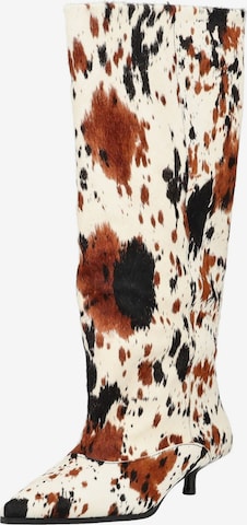 Bottes INUOVO en beige : devant