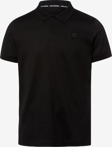 T-Shirt Karl Lagerfeld en noir : devant