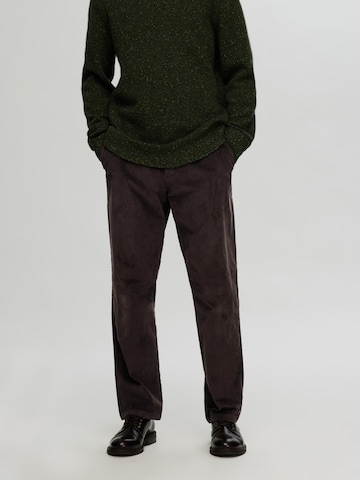 SELECTED HOMME Обычный Брюки-чинос 'SLHMiles' в Коричневый: спереди