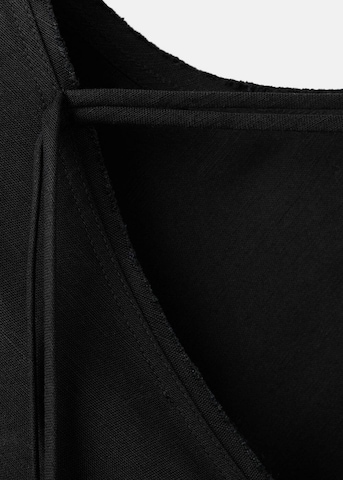 MANGO Kleid in Schwarz