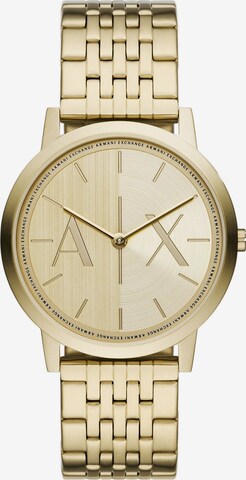 ARMANI EXCHANGE Uhr in Gold: predná strana