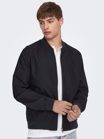 Only & Sons Between-season jacket 'Oliver' in Black