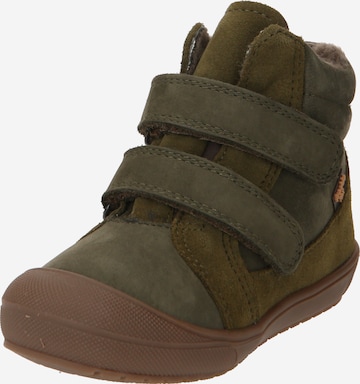 Froddo First-Step Shoes 'OLLIE WOOL TEX' in Green: front