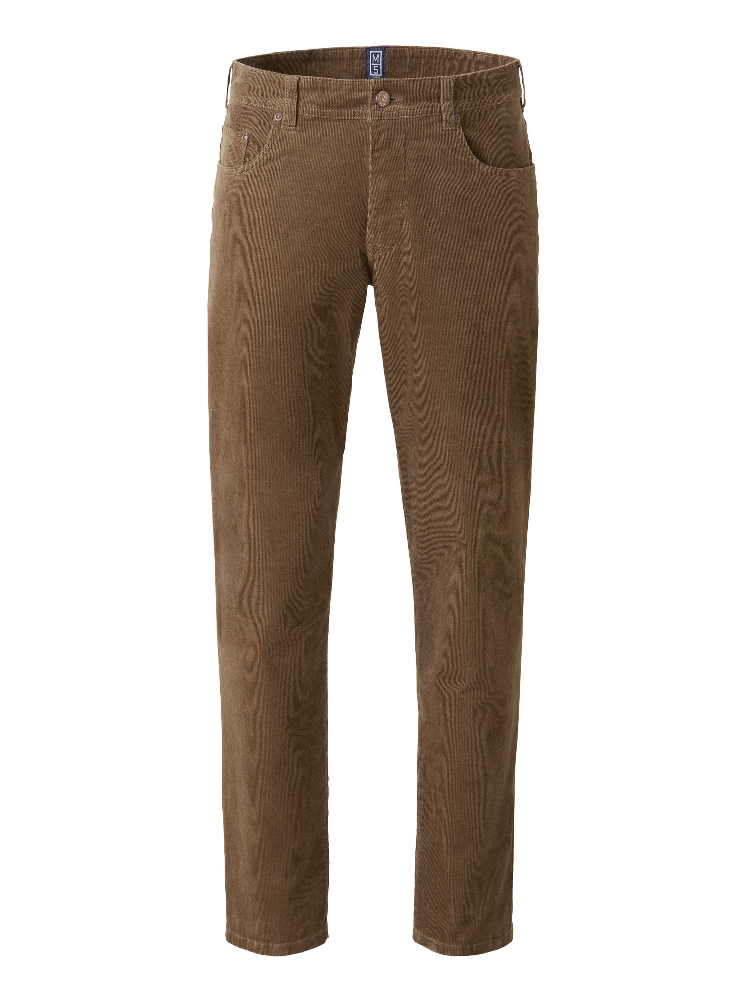 Loosefit Pantalon chino 'M5 Six 2-6599' MEYER en marron : devant