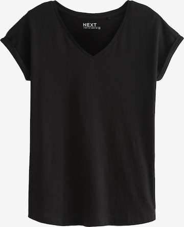 T-shirt Next en noir : devant