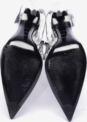 Balenciaga Dress Boots in 36 in Silver