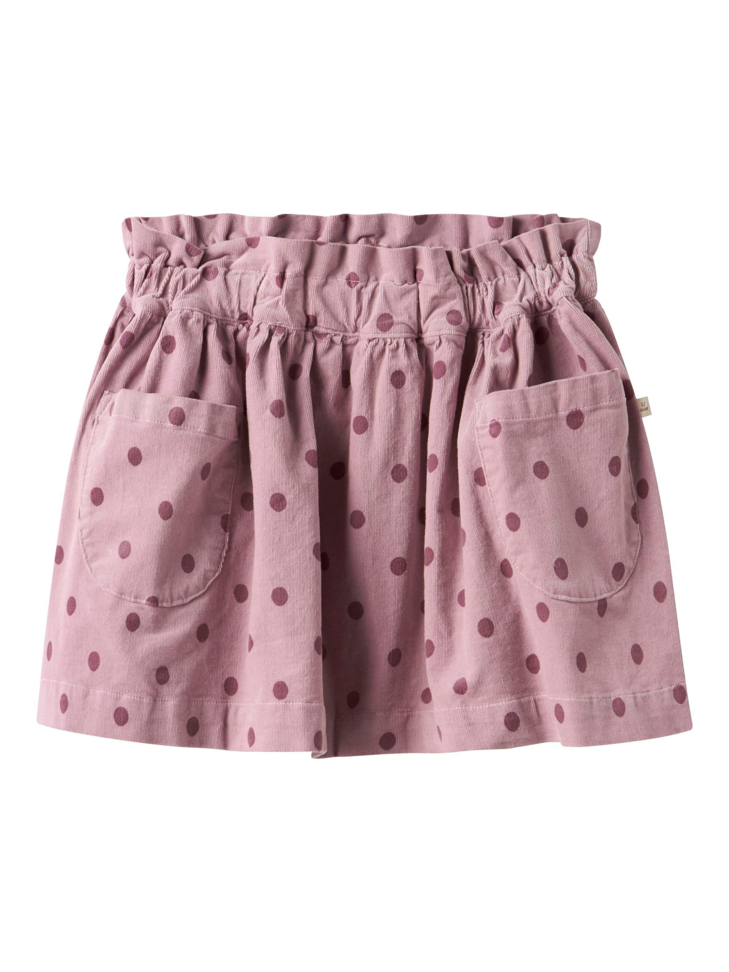 Lil'Atelier - Falda en rosa: frente
