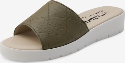 VITAFORM Pantolette in oliv, Produktansicht